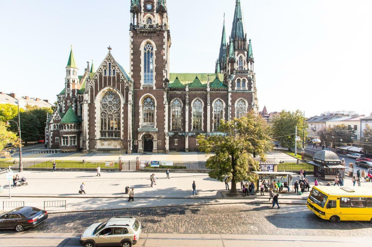 Віп Простора Квартира Біля Вокзалу На Вулиці Городоцька 102 Lviv Exterior foto